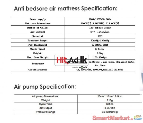 Anti Bedsore Air Mattress