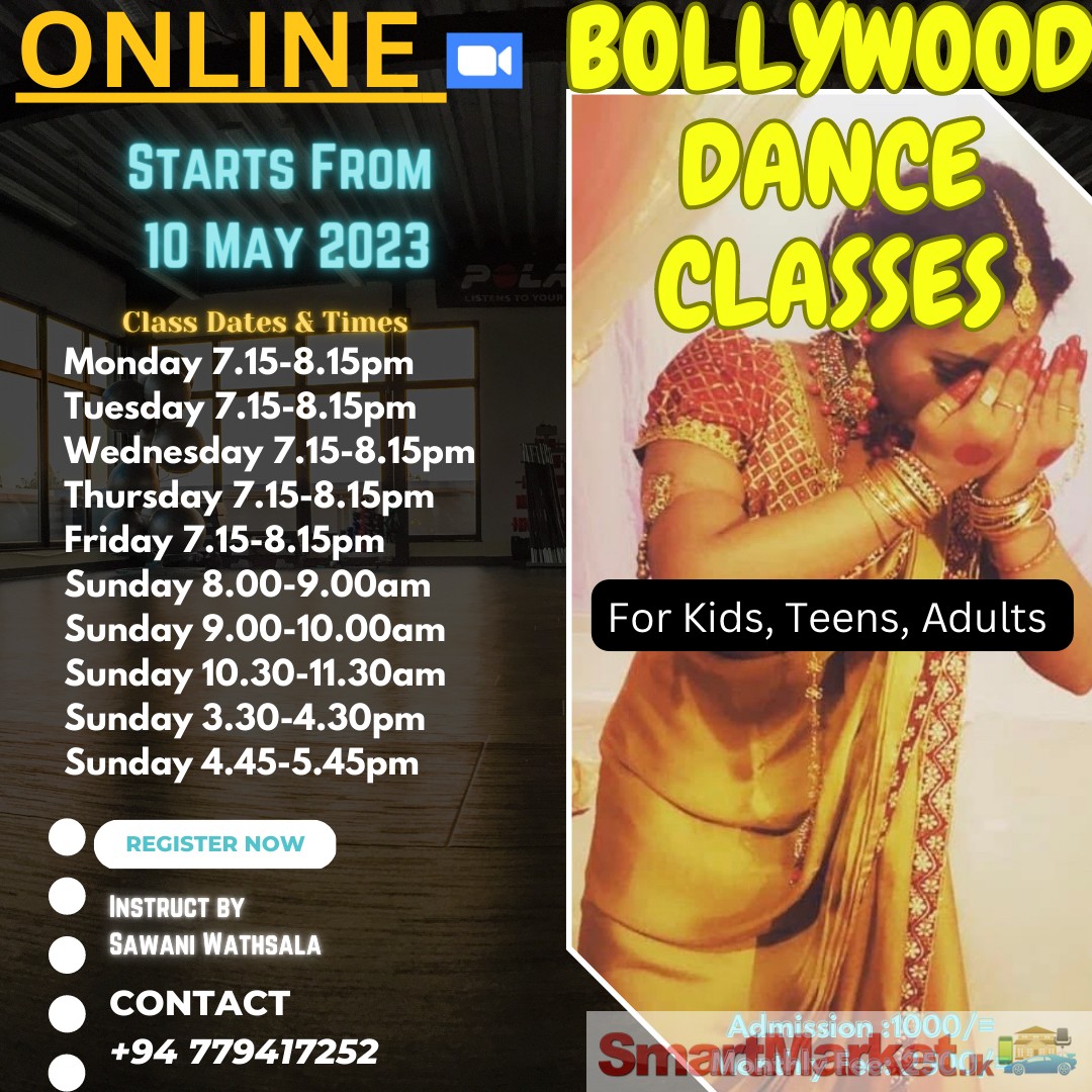 Online Bollywood Dance Classes for Kids Teens Adults