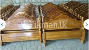 NEW TEAK BED (Arch Bed – 6*5)